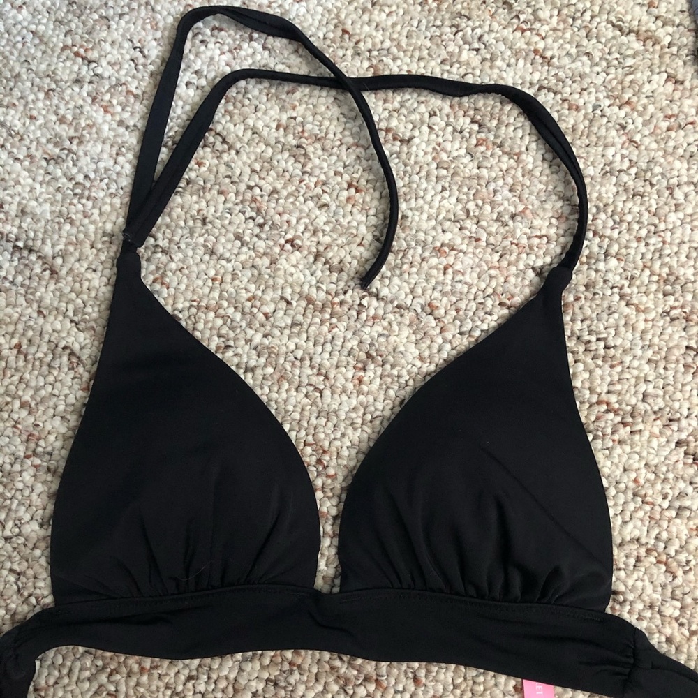 Black victoria secret bikini top